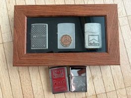 Briquet Zippo Collection Marlboro Poker & VW Beetle 5 pièces