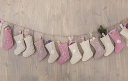 Adventskalender zum Befüllen, Säckli, NEU