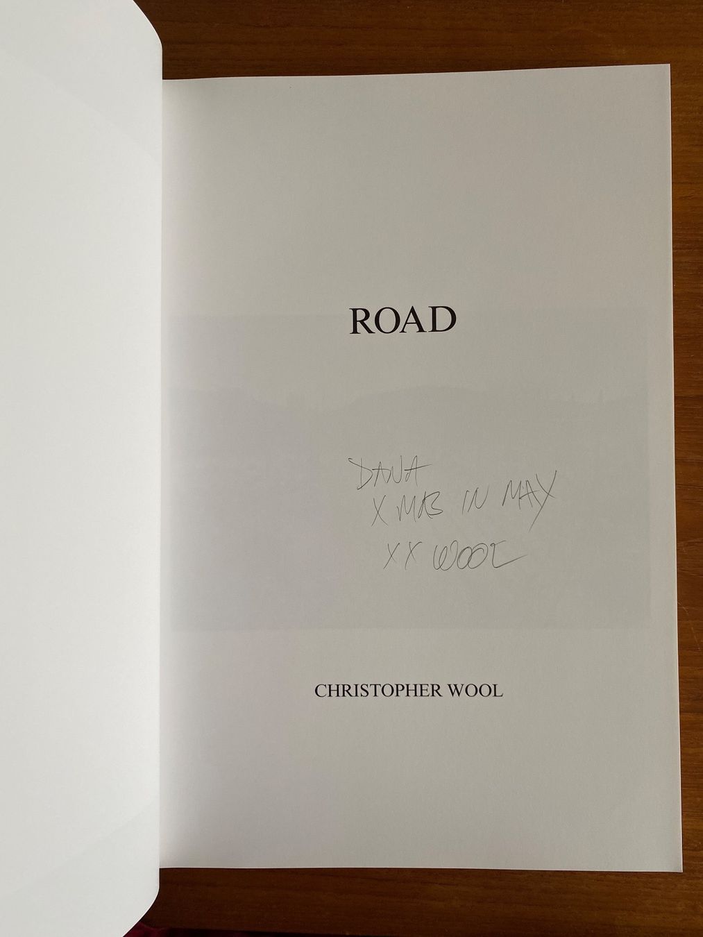 Libri: Christopher WOOL. Road. Photo Book Signiert – Usato da Zürich venduto da lesgarcons 1
