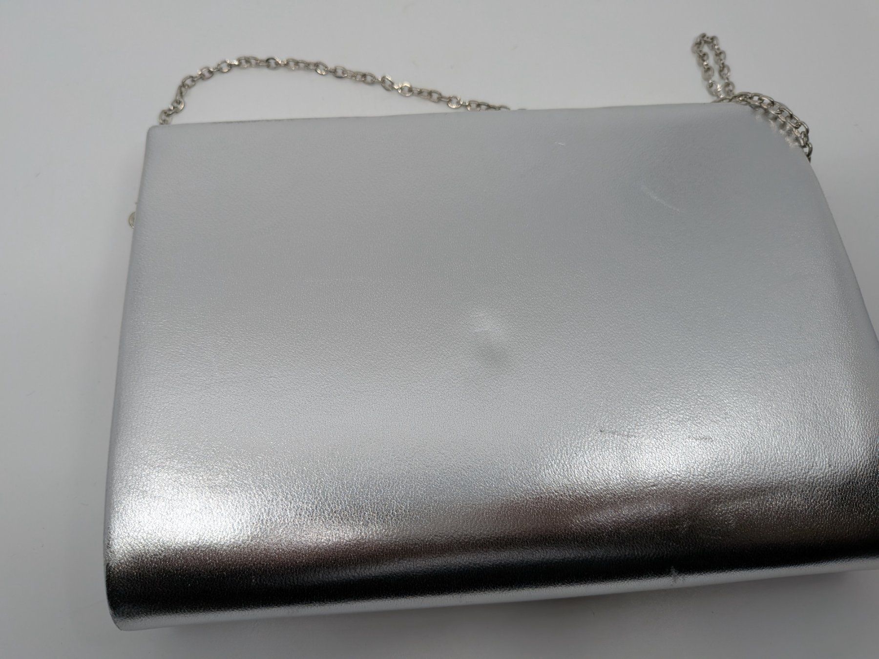 Phase Eight Borse da donna: Silberfarbene Clutch Abendtasche phase eight – Usato da Emmen venduto da magelan 2