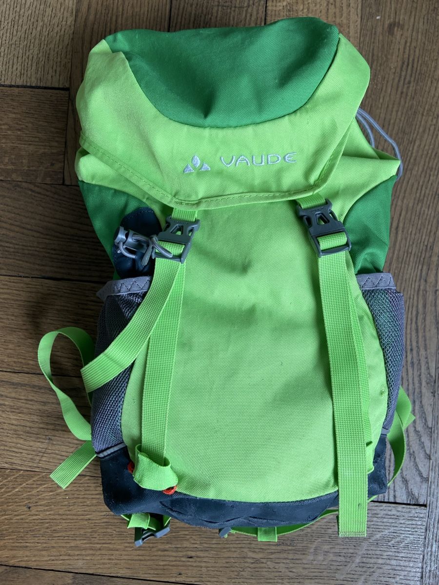 Vaude Borse & Zaini: Vaude Puck 14 Kinderrucksack, Grün – Usato da Basel venduto da clara16