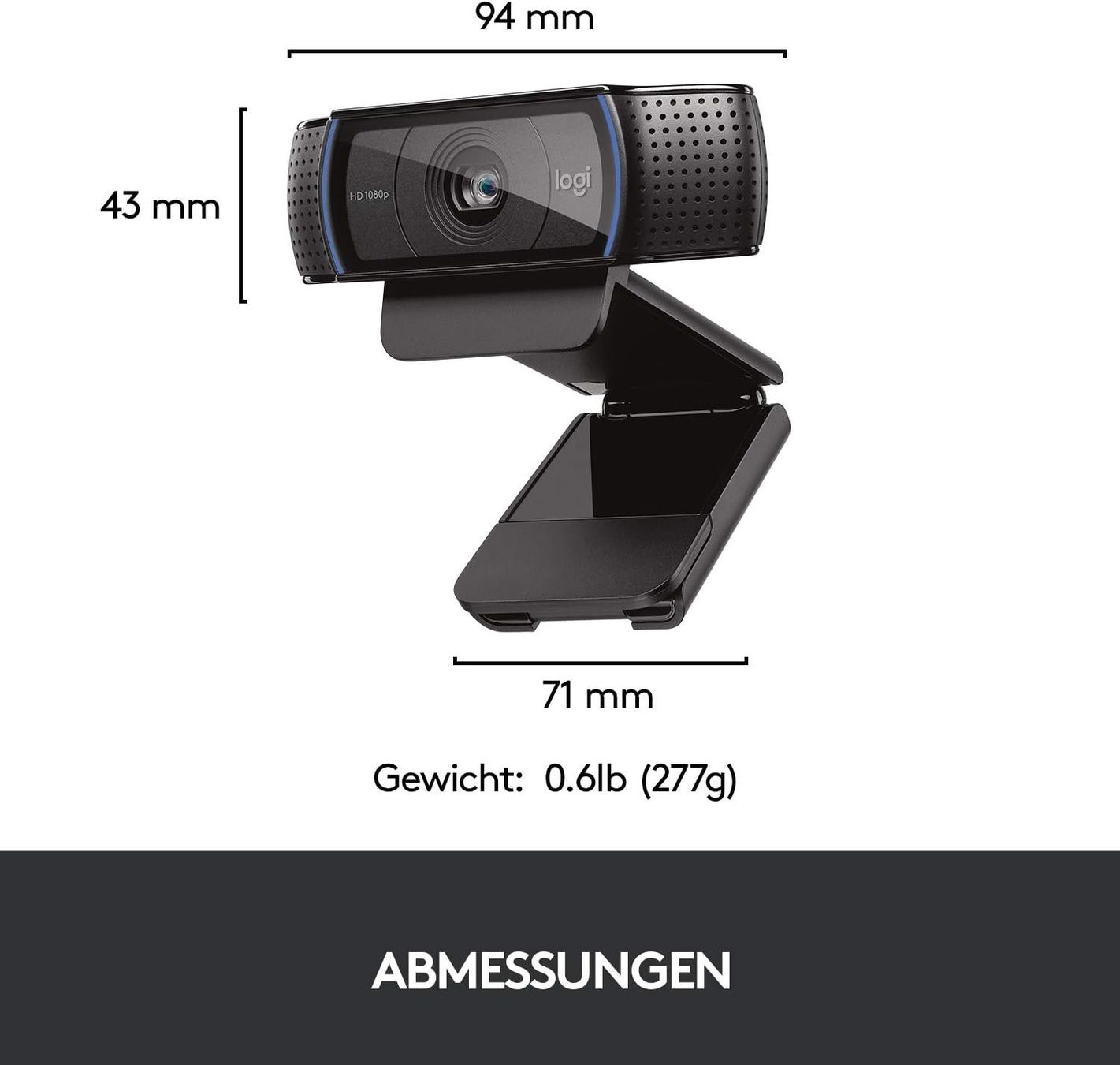 Logitech Webcams: logitech Webcam (C920 Pro HD) - Gratis-Versand – Neu und originalverpackt aus Uzwil von Grisli5 2