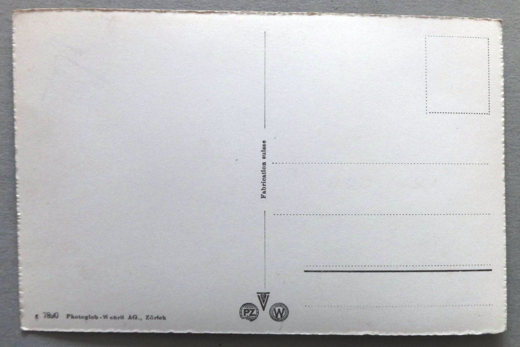Cartoline postali: Interlaken – Usato da Fétigny venduto da Billy2miny 1