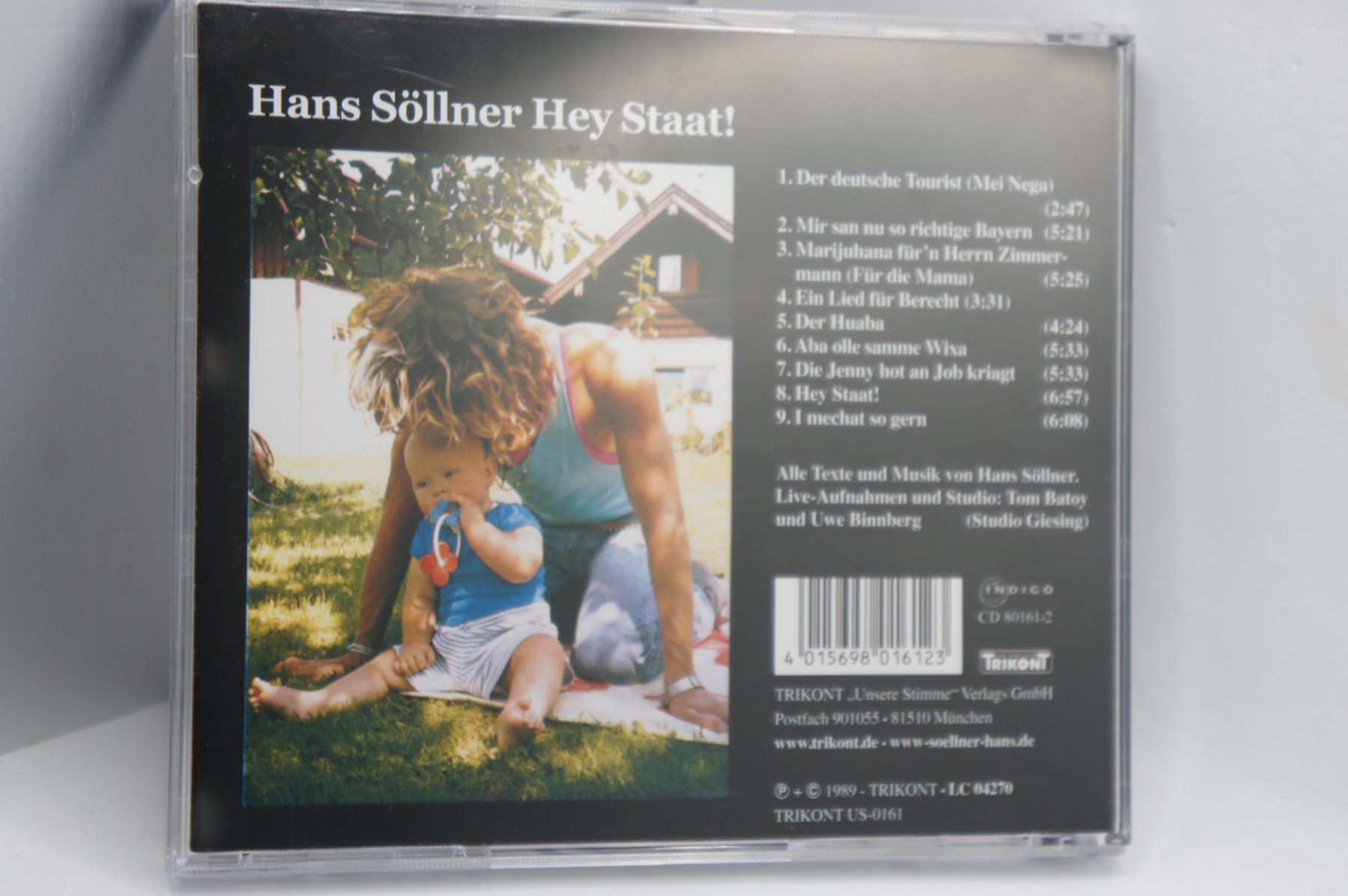 CD: CD Hans Söllner – Hey Staat! – Usato da Ernetschwil venduto da luisvonerni 1
