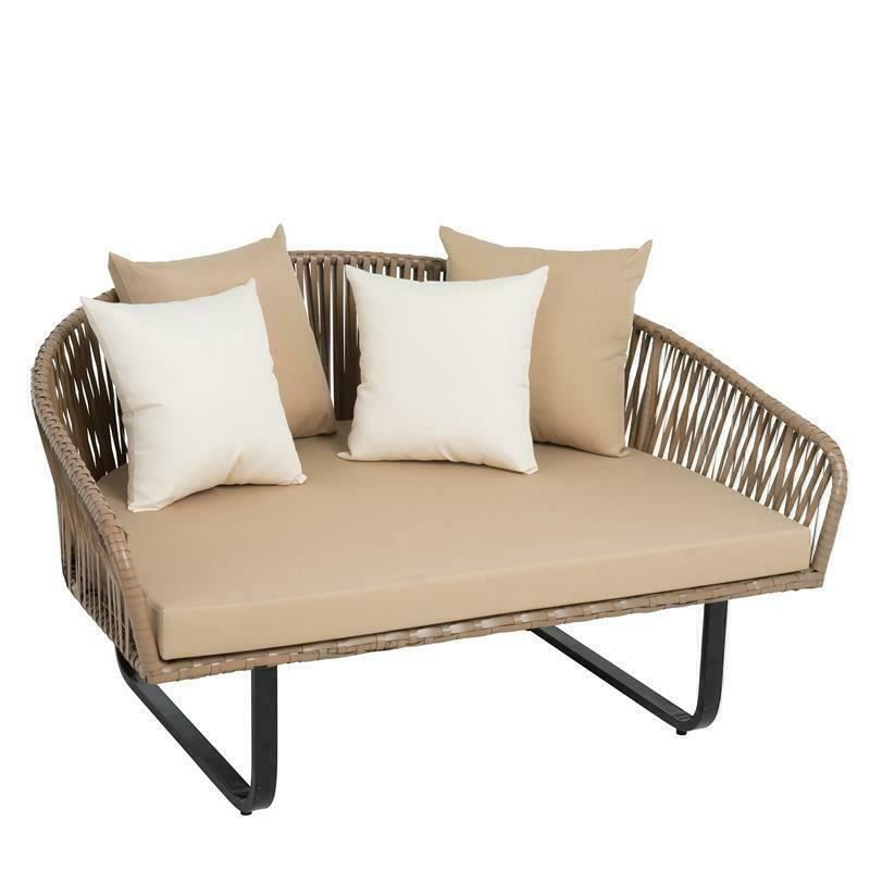 Sedie a sdraio: Polyrattan Lounge Gartenmöbel 3-Sitzer – Nuovo e nell'imballaggio originale da Wallenwil venduto da toesstal-vertrieb 2