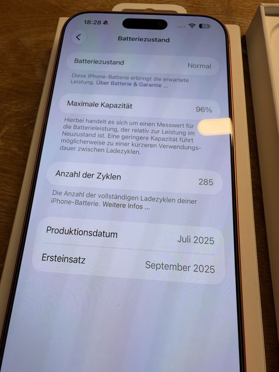 Apple Telefoni cellulari / Smartphones: iPhone 17 pro Max 512GB cosmic orange – Usato da Staffelbach venduto da Roger1312 7