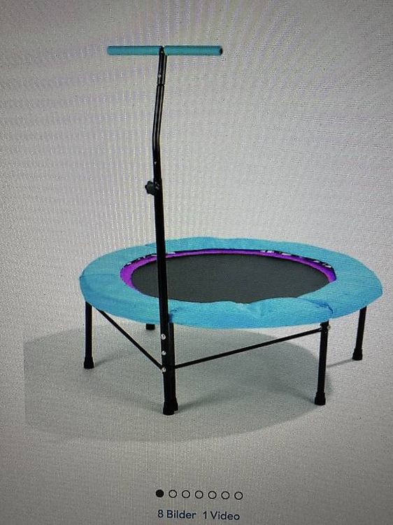 Fitness Powemax Trampolin mit 3 DVD 1