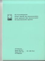 Kartenset Alte Fernmeldeapparate PTT Museum 1973, 12 Karten