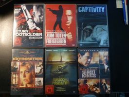 31 Thriller- & Horror- DVD's (alle ab 18 Jahren)
