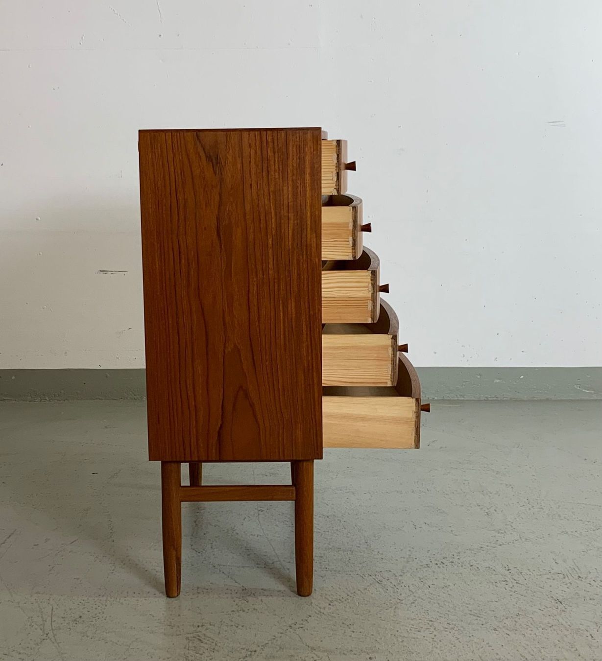 Cassettiere: Teak Kommode Dänisch Kai Kristiansen 60s – Usato da Basel venduto da MidMod20C 3