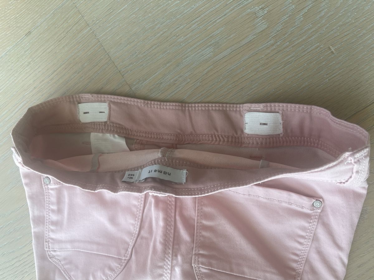 Name It Pantaloni: Neue Name it Mädchenhose Gr. 140 altrosa – Usato da Meilen venduto da Golfer04 3