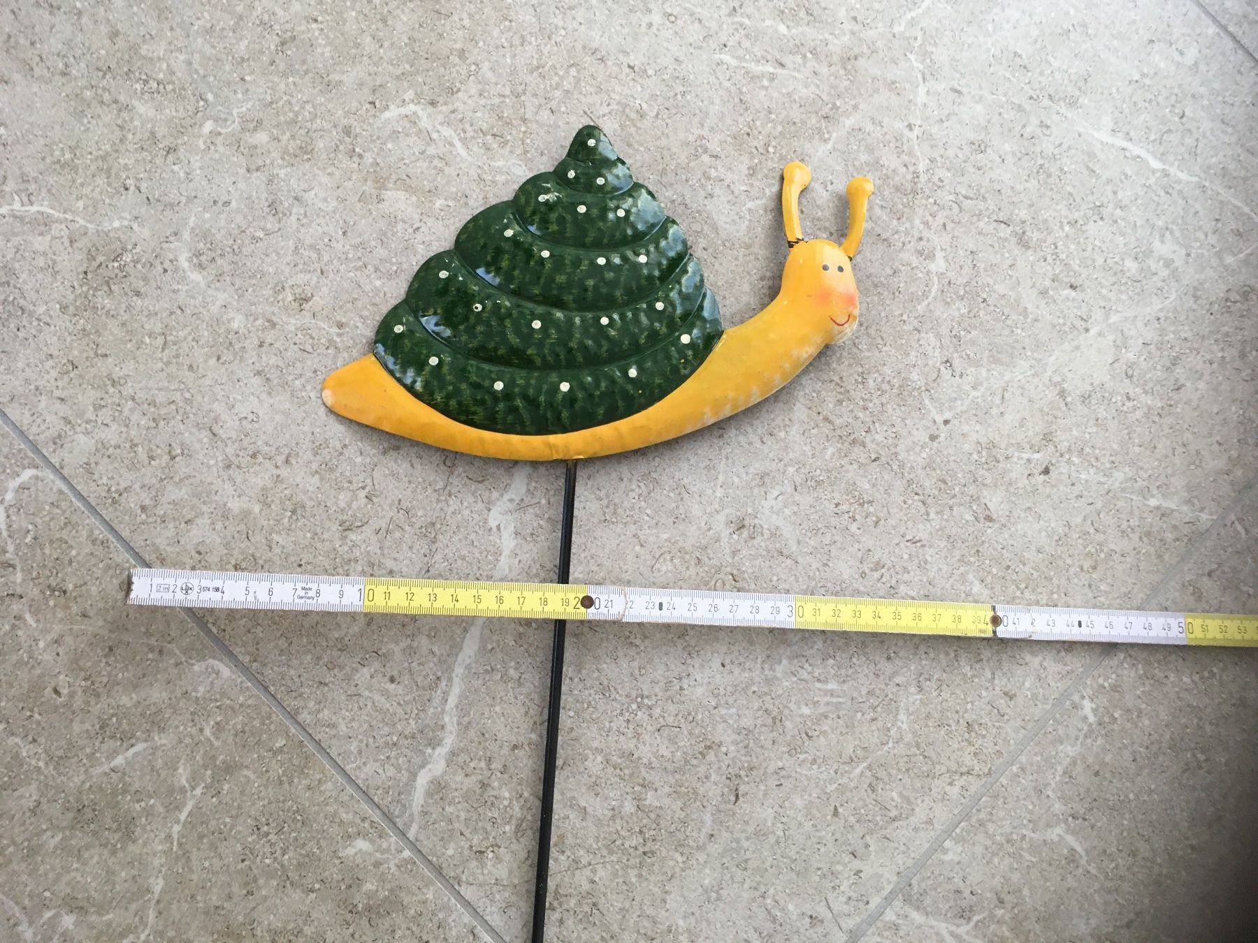 Statuette: Garten Deco Stab Schnecke – Usato da Gächlingen venduto da Tara_devi 3