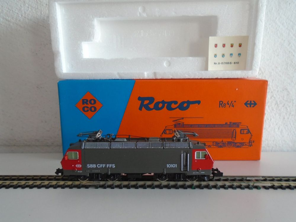 Locomotive Hobbytrain Re 4/4 10101 SBB Ep.IV - Digitale Avec Son, échelle HO, Modèle Réduit Ferroviaire
