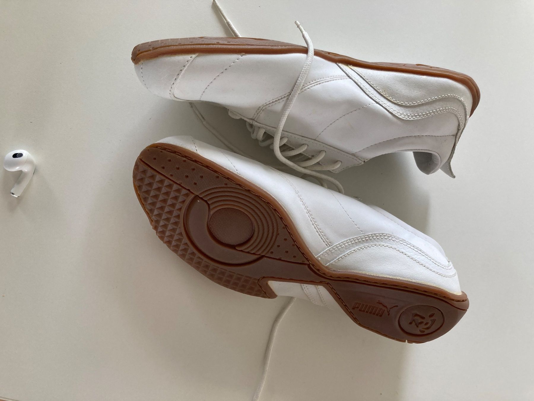 Puma Damenschuhe: Turnschuhe Puma weiss/beige – Neu (gemäss Beschreibung) aus Suhr von Papillon78 2