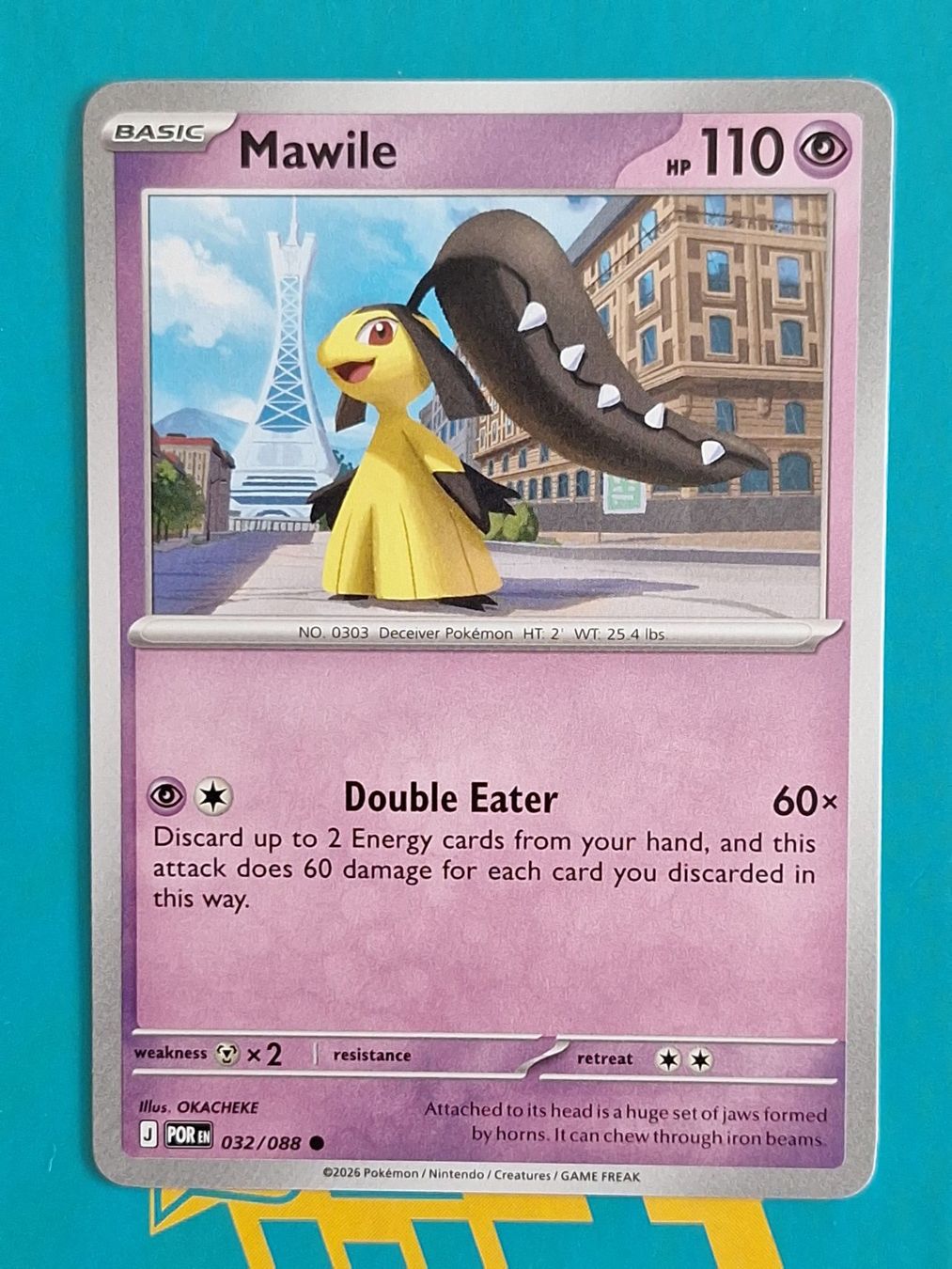 Pokémon Carte collezionabili: Mawile - Pokemon Perfect Order – Usato da Altstätten SG venduto da GGsGameshop