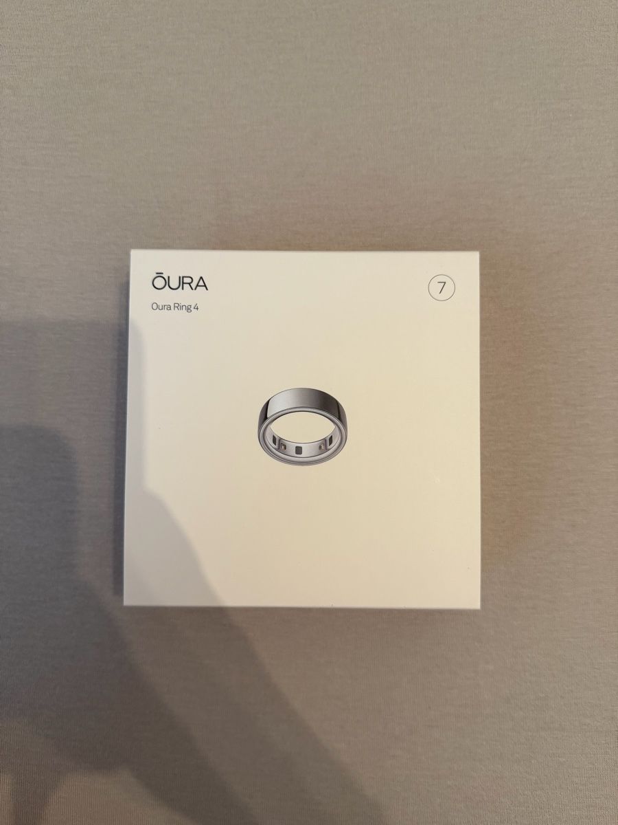 Oura Anelli: Oura Ring 4 Silber Grösse 7 Neu & Originalverpackt – Nuovo e nell'imballaggio originale da St. Gallen venduto da Xbylucas