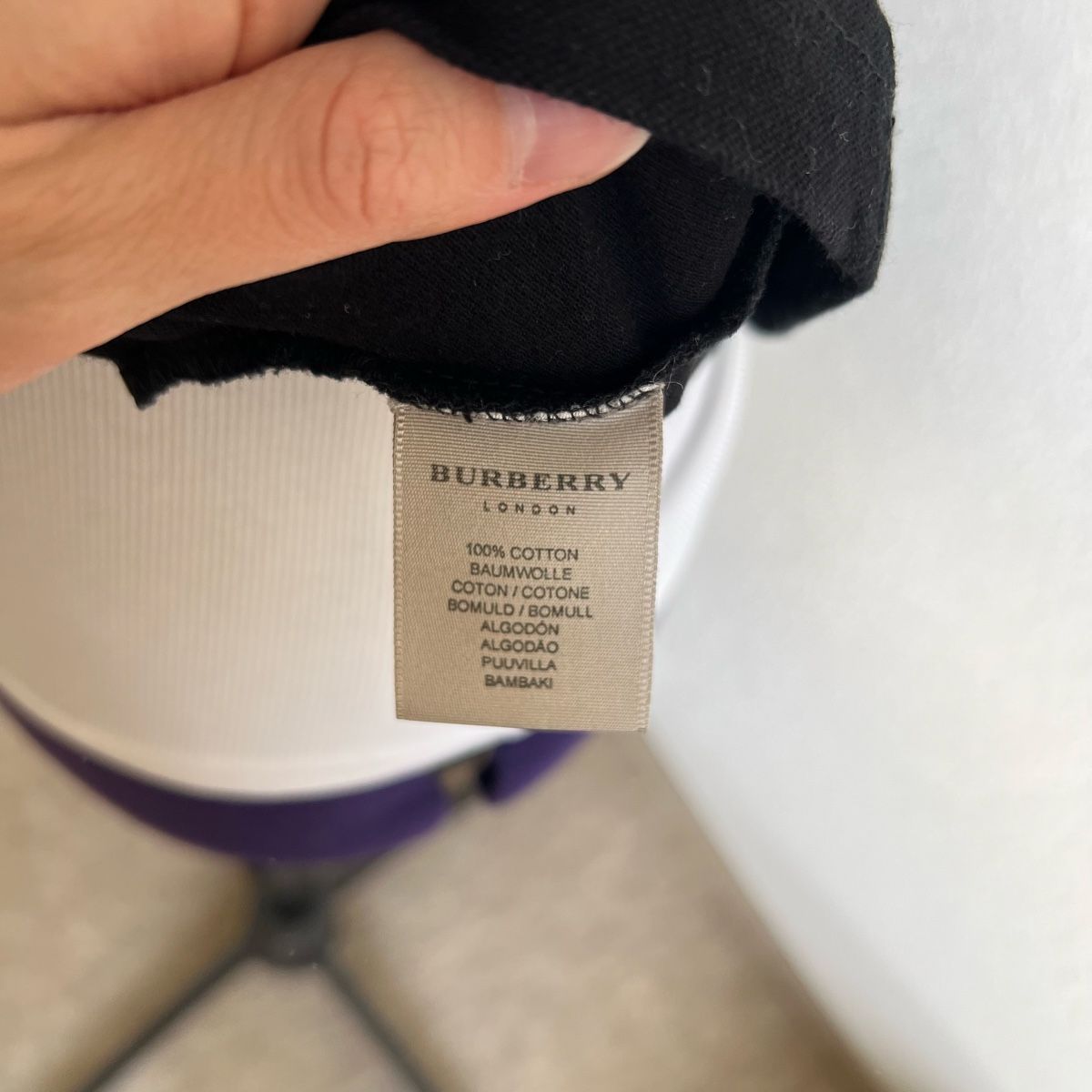 Burberry Magliette Polo: Burberry Polo Schwarz XXL – Usato da Tagelswangen venduto da SpicyChicken 6