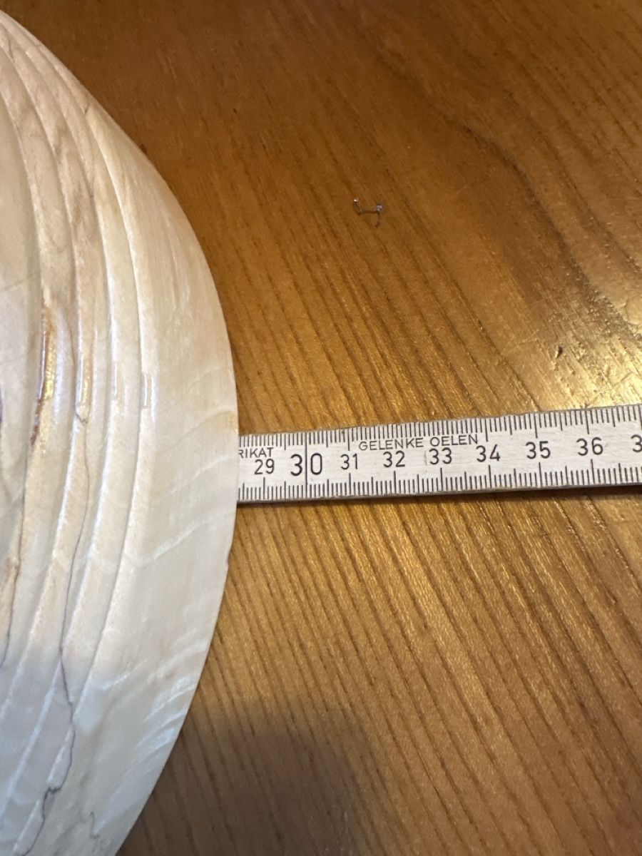 Schalen: Schöne Holzschale ca 29x14 cm – Gebraucht aus Frümsen von Katzen0 1