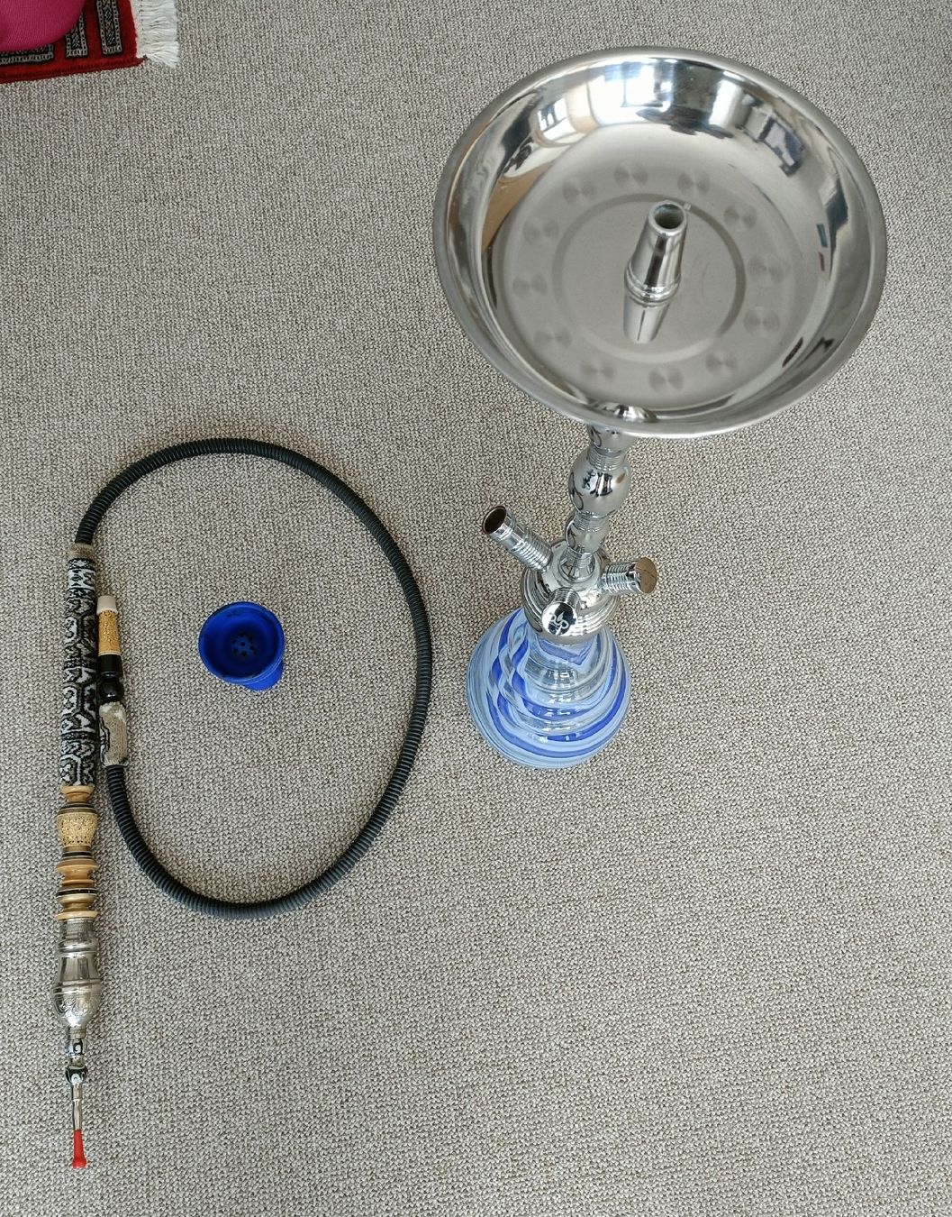 Narghilé: 68cm grosse Shisha / Wasserpfeife – Usato da Wil SG venduto da Viper0 2