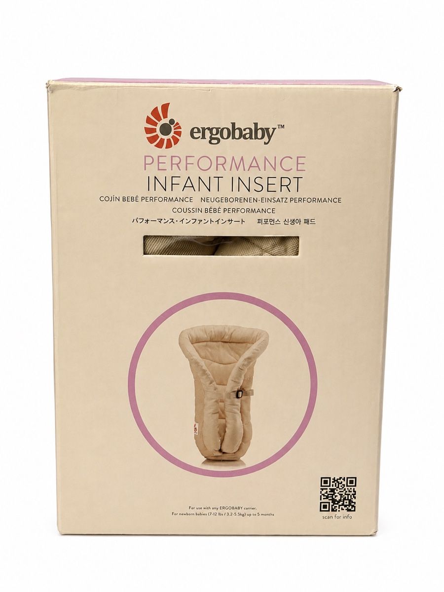 Marsupi portabebè: Ergobaby Performance Infant Insert Neugeborenen Einsatz neu – Nuovo e nell'imballaggio originale da Willisau venduto da aid_v56b