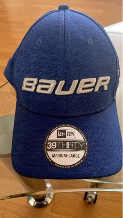 Bauer Cap M-L New Era 39Thirty Blau - Sportlich & Bequem!