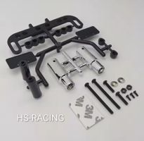 1:10 Drift Car Auspuff Set Chrom