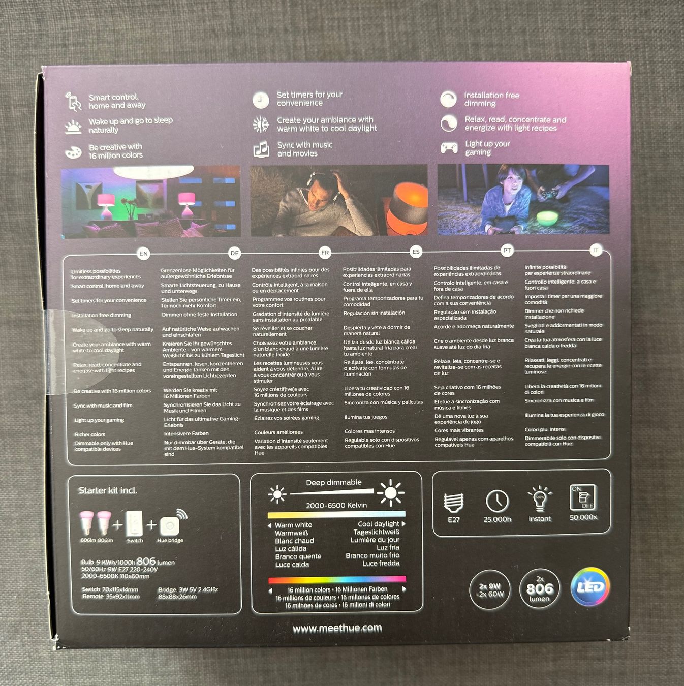Philips Lampen: Philips Hue - Starter Kit – Neu und originalverpackt aus Moudon von CollectorGeek 1