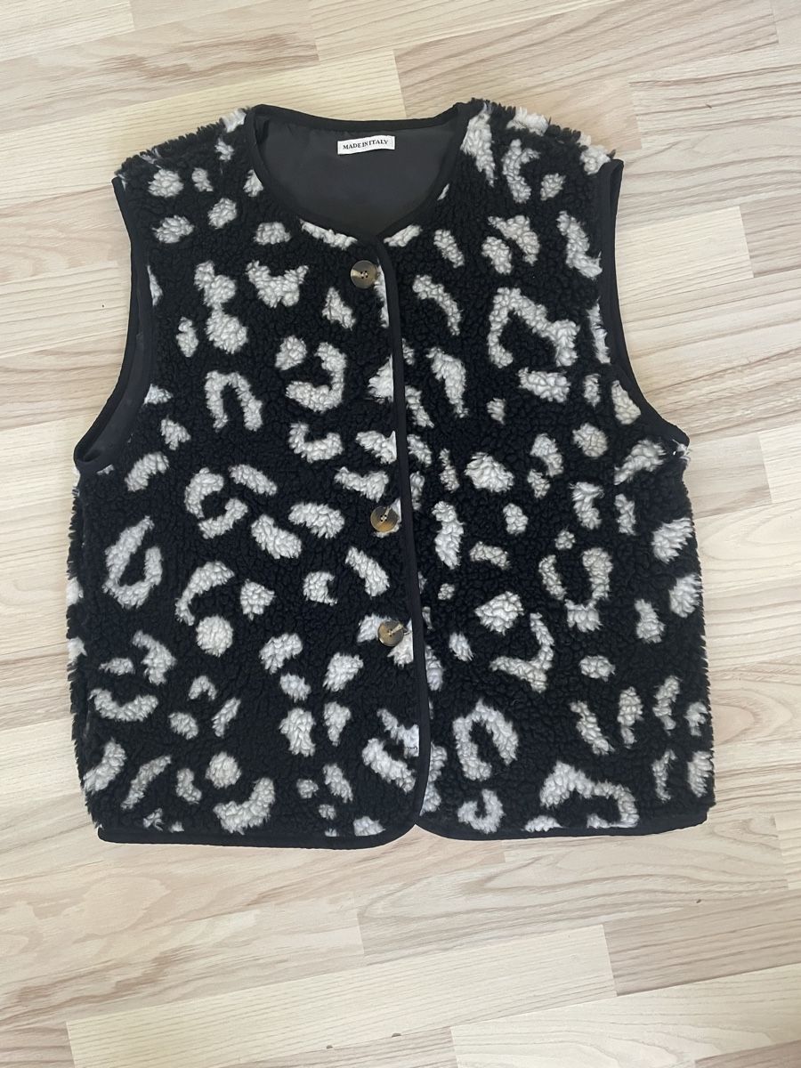 Gilets & Westen: Gilet Teddy – Neu (gemäss Beschreibung) aus Remigen von Mamo59