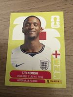 Panini Sticker Ezri Konsa Aston Villa England neu
