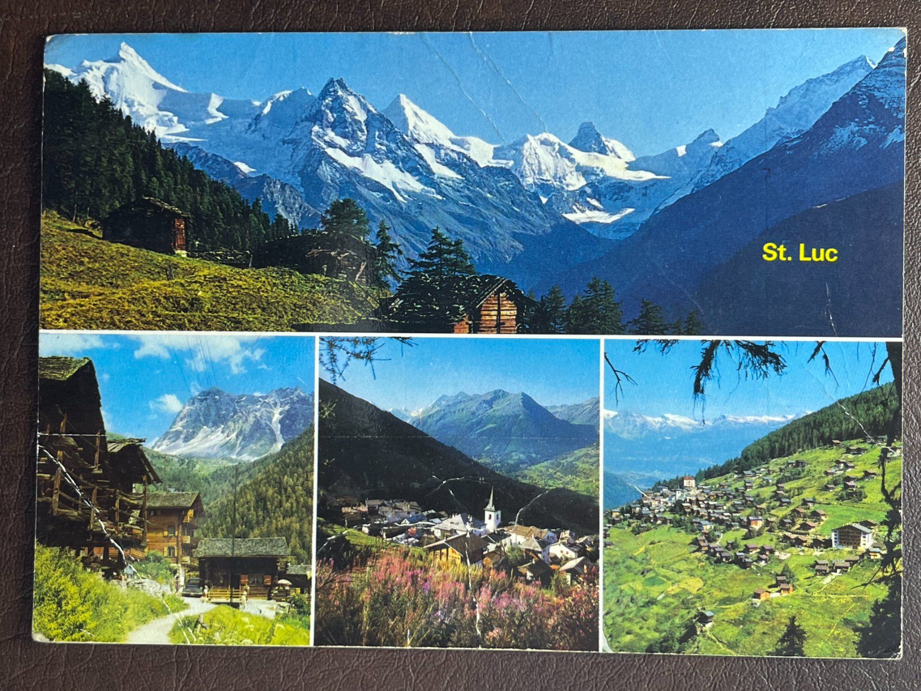 Ansichtskarten: St. Luc - Val d'Anniviers, Valais – Gebraucht aus Steg VS von danwer74