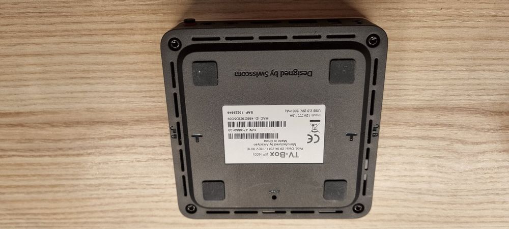 Swisscom TV UHD Box (IP1400) Rev R01E (Gebraucht) in Eschlikon TG für ...