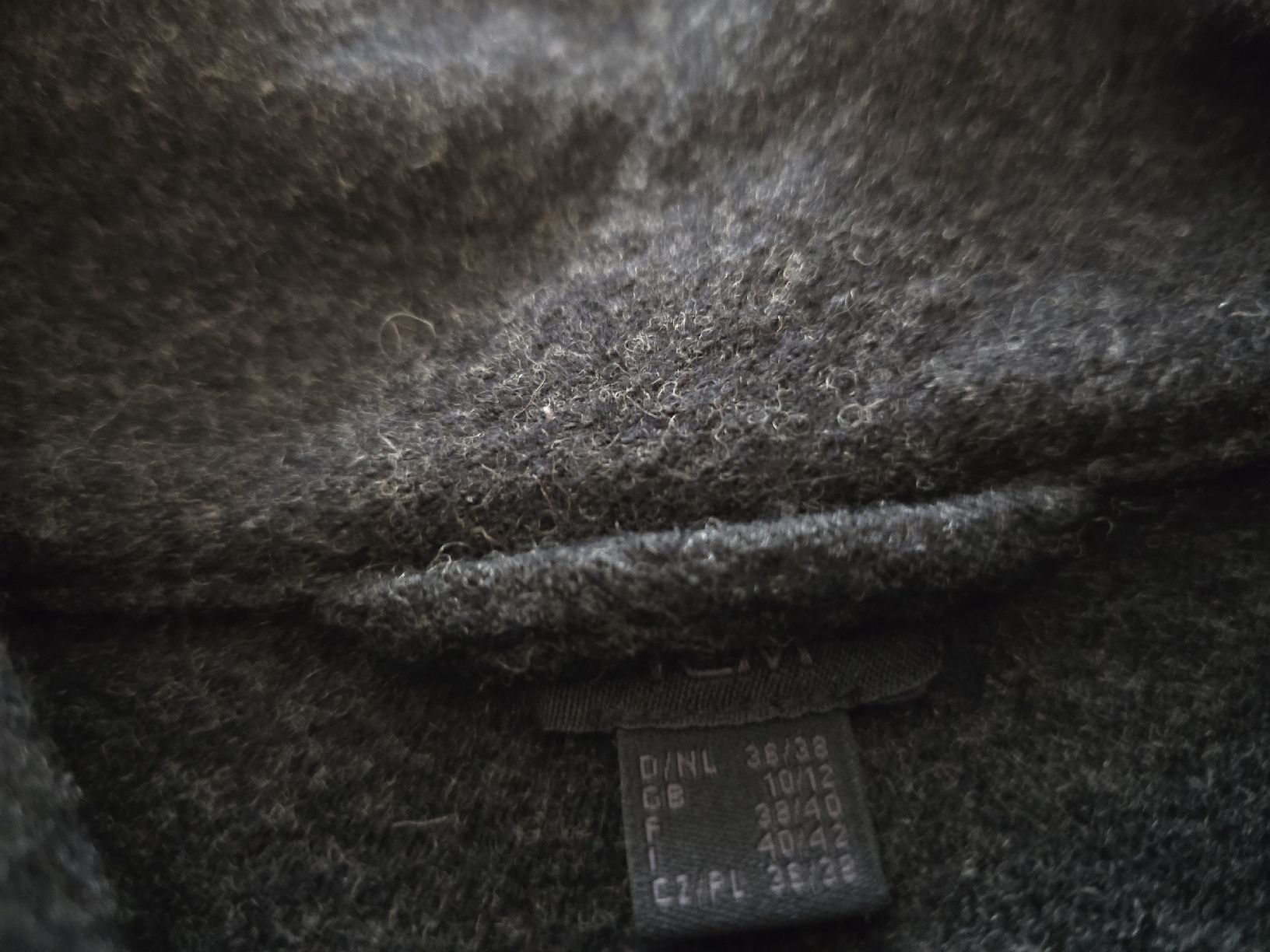 Giacche: Wolle Strickjacke dunkelgrau – Usato da Laufenburg venduto da megane1959 4