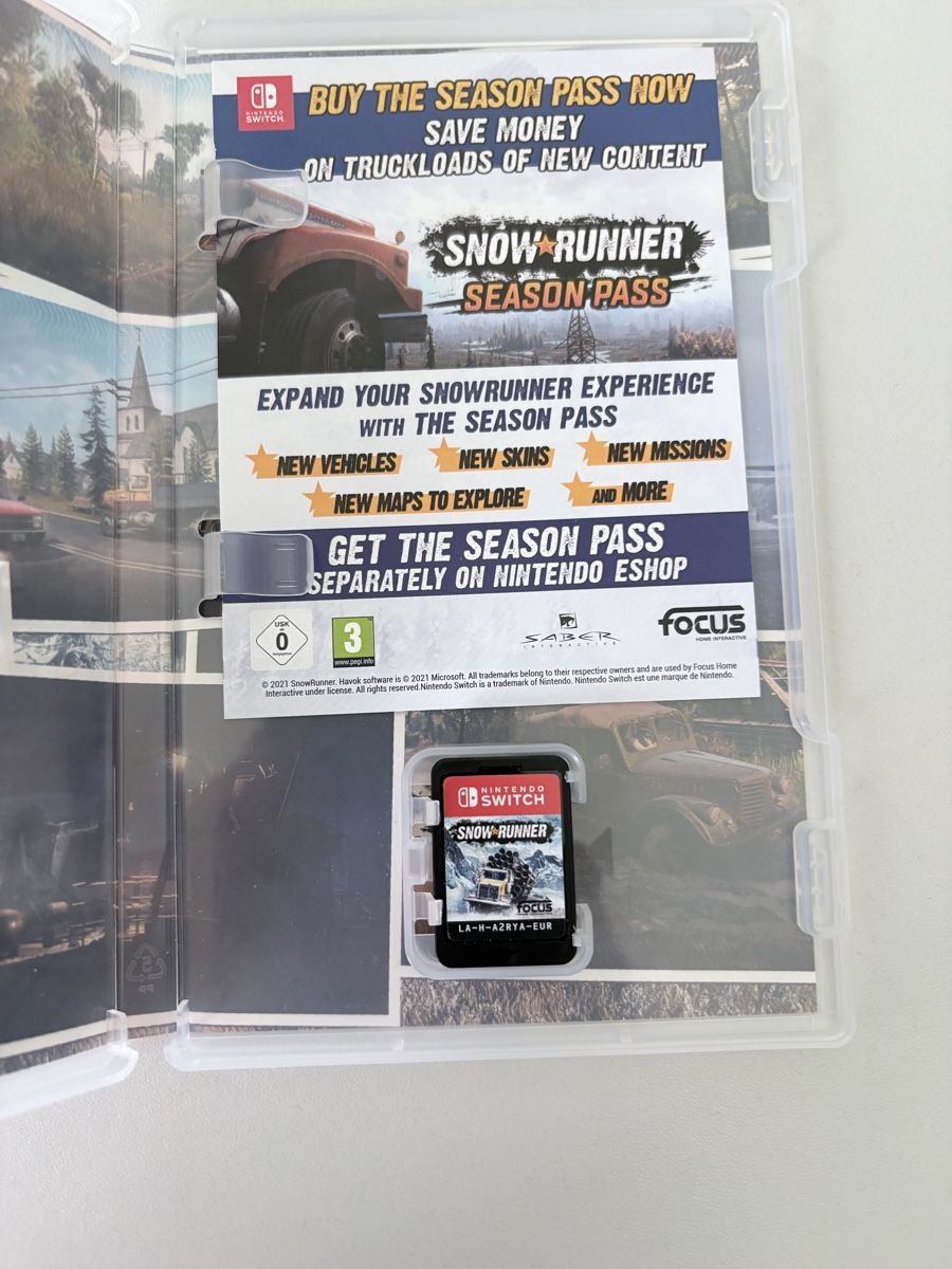 Nintendo Giochi: Nintendo Switch Spiel Snow Runner  – Nuovo (secondo la descrizione) da Wiler (Lötschen) venduto da Nad4 1