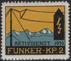 Soldatenmarke der FUNKER-KP. 2