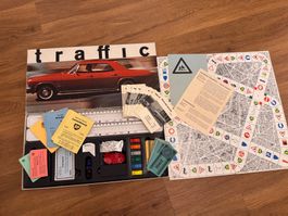 Altes Verkehrsspiel Traffic von Carlit - 70er - komplett