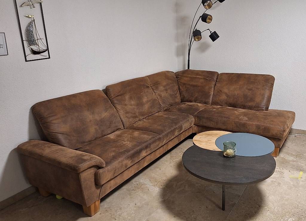 Divani: Sofa 215x288 braun mit Boxspring-Polster – Usato da Würenlingen venduto da Rgringo 2