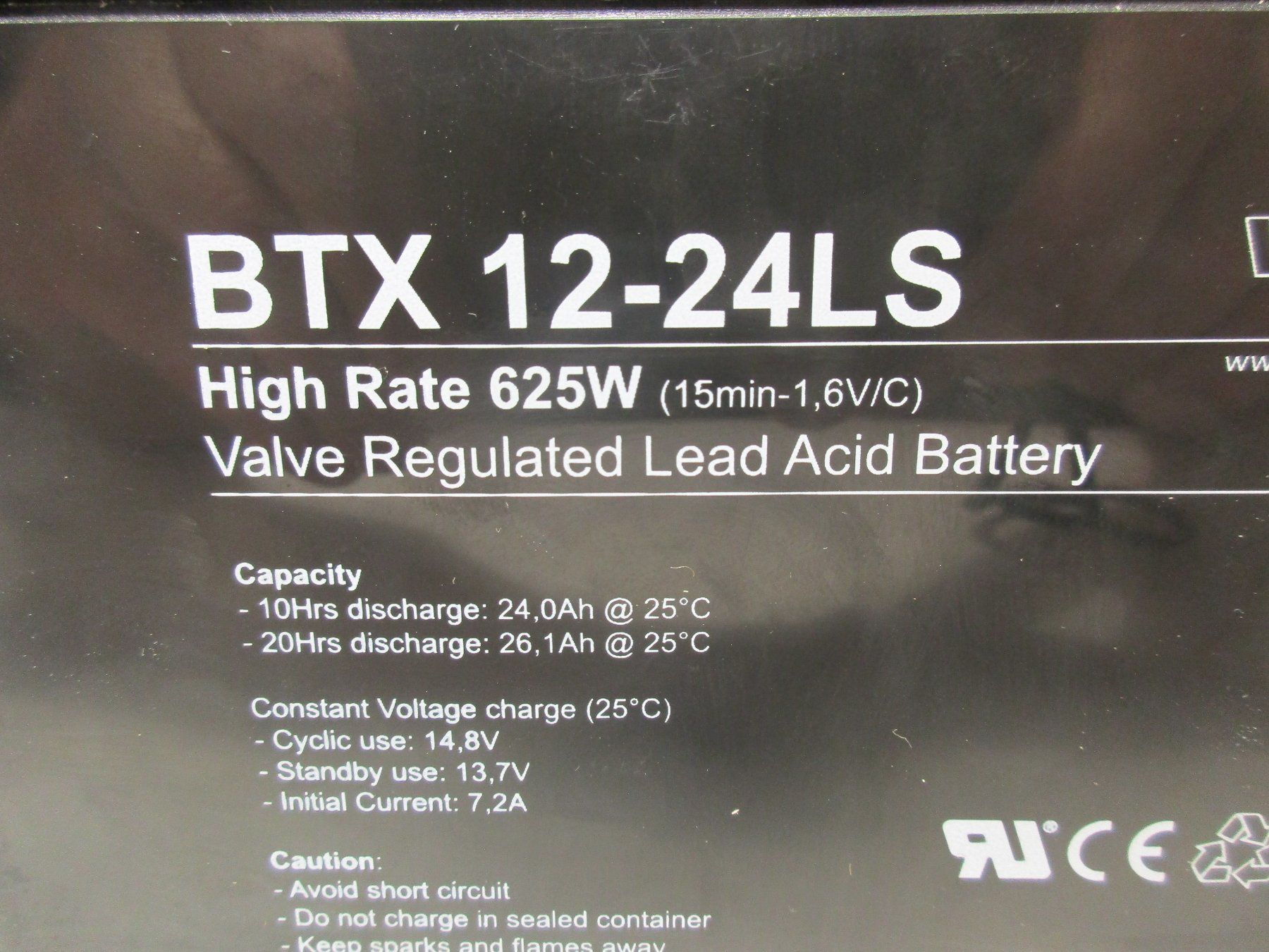 Caricatori & Batterie: 12V Batterie BTX 12-24LS Wing – Usato da Trubschachen venduto da ACStromer 1