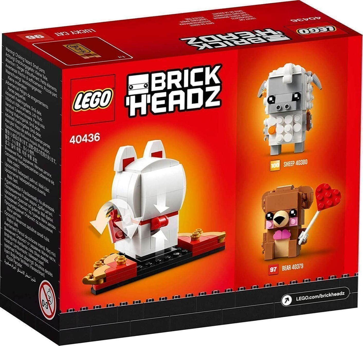 Lego Baukästen: LEGO BrickHeadz 40436 Lucky Cat – Neu und originalverpackt aus Matzendorf von SwissMagicKarten 1