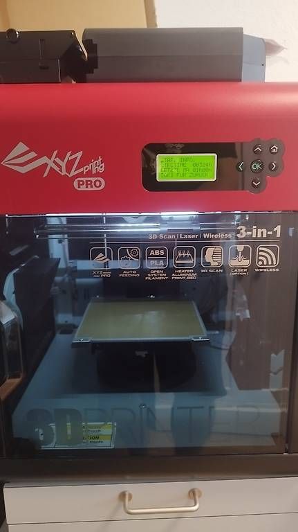Stampanti 3D: XYZ Da Vinci 1.0 Pro 3in1 3D Drucker – Usato da Wabern venduto da CrazyGecko