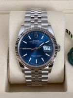 NEW Rolex Datejust 36 Blue Ref. 126234 10/2026