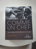 Livre de cuisine Larousse Comme un chef, superbe etat 
