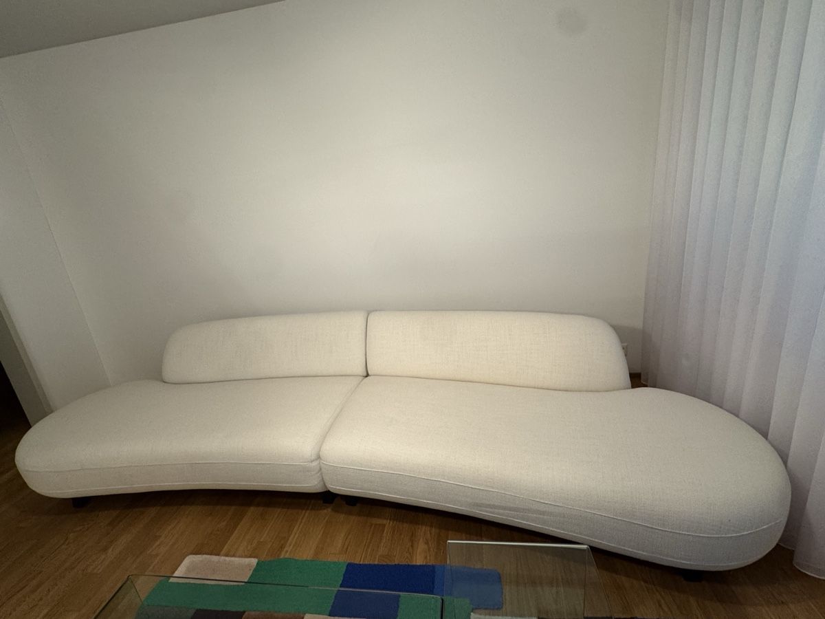 Divani: 6-Sitzer-Sofa Rosebury, Chambray-Leinen, Design by E. Galli – Usato da Zürich venduto da joal2 3