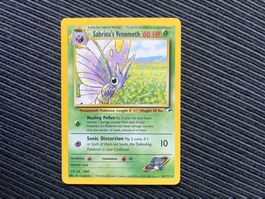 Pokemon Sabrina‘s Venomoth Non Holo Gym Challenge NM