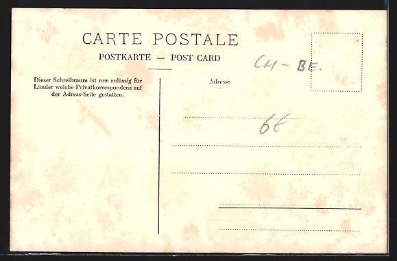 Cartoline postali: Interlaken, Höheweg-Promenade mit Pavil – Usato da Berlin venduto da bartko-reher 1