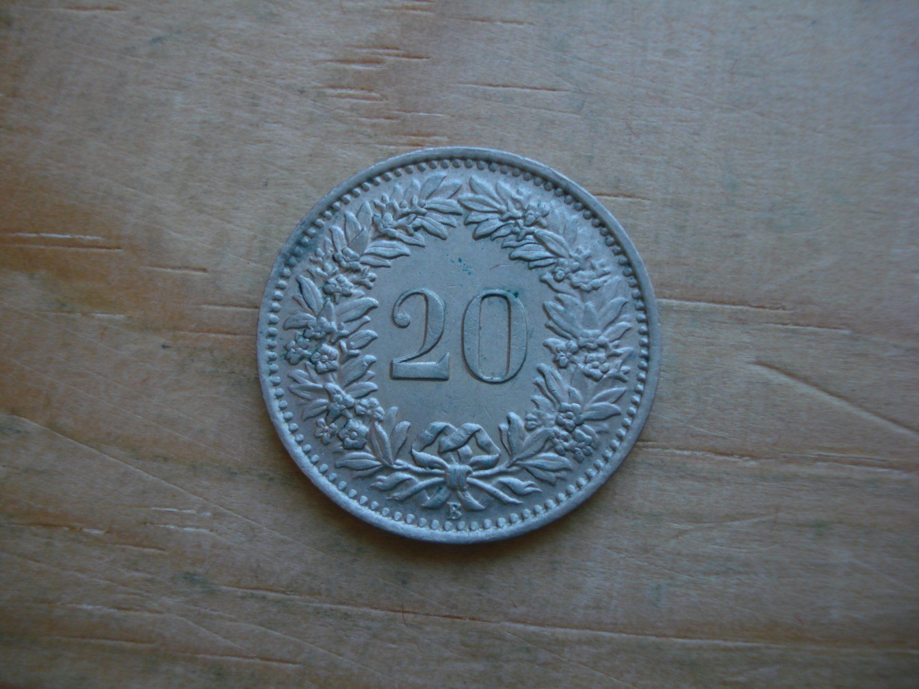 Tutti le monete: (S1) 20 Rappen 1955 – Usato da Erlach venduto da Net-Coins 1