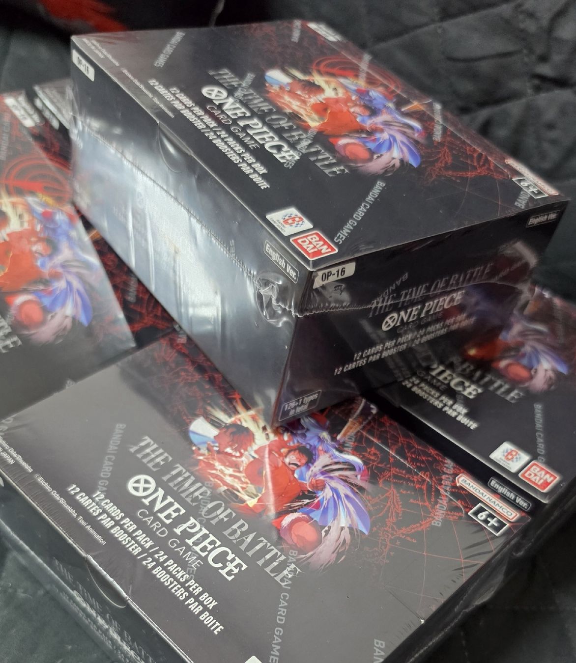 Bandai Sammelbilder & Trading cards: 5 X BOOSTER BOX OP16 ENG ONE PIECE – Neu (gemäss Beschreibung) aus Melano von emm_m2jq 2