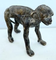 XXL wunderschöne altes Bronze Affe Lobi Burkina Faso