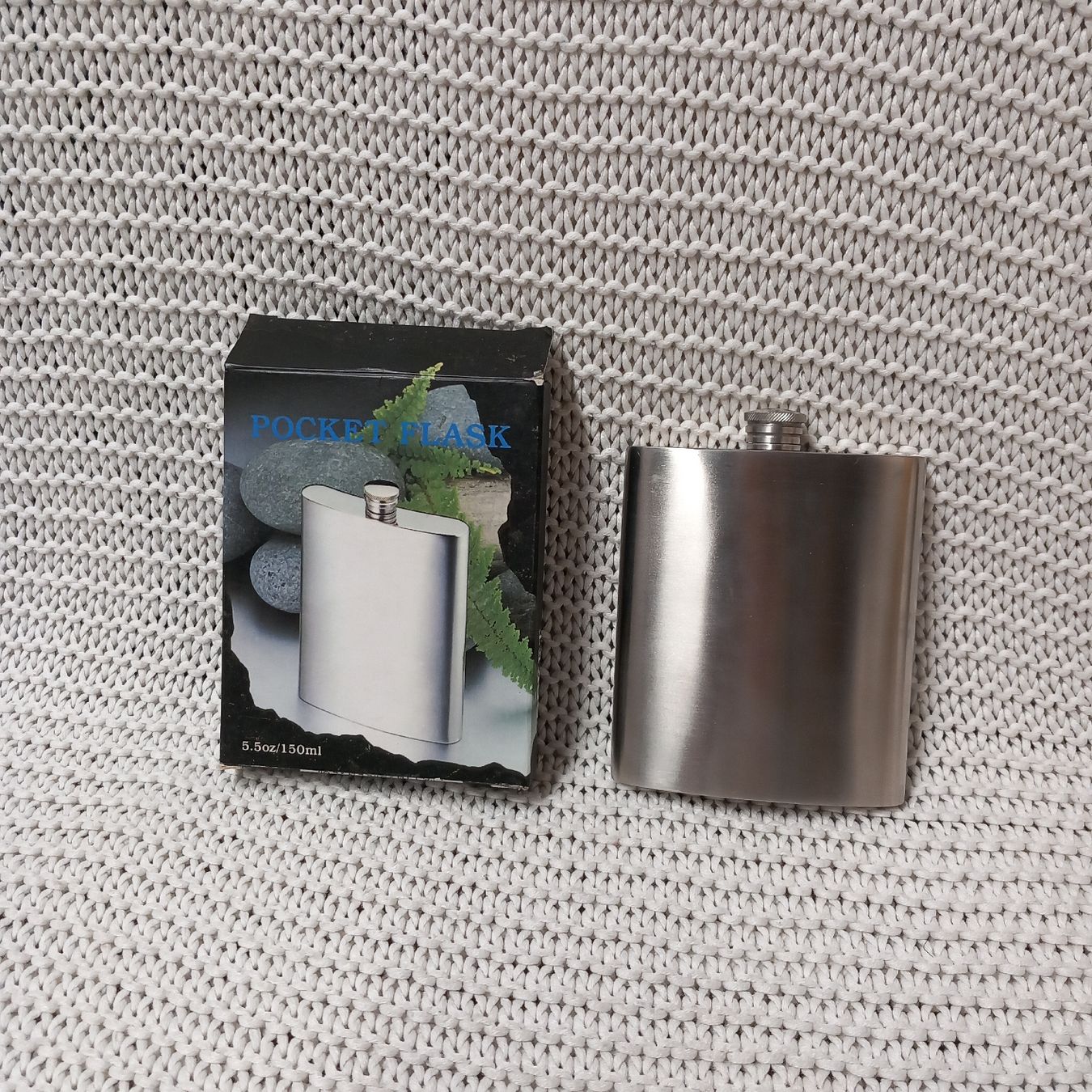 Altro: Flachmann 18/10 Edelstahl 150ml Pocket Flask – Usato da Merligen venduto da muss_haben