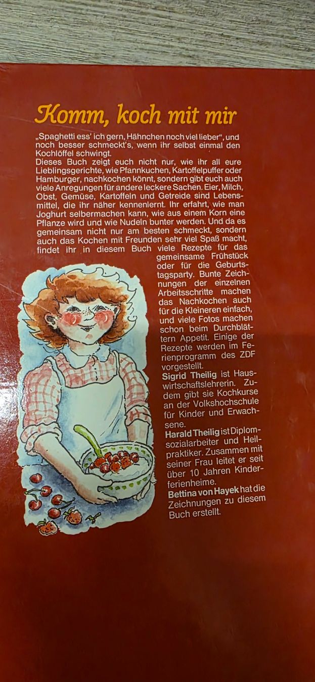 Libri: Kinder Kochbuch "Komm, koch mit mir" – Usato da Niederbipp venduto da Tamara15101995 1