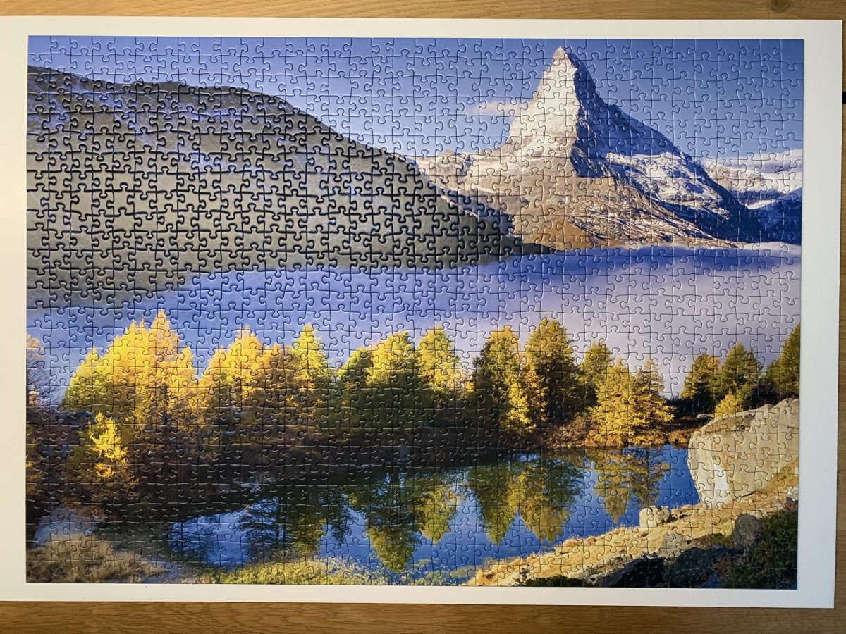 Ravensburger Puzzle: Ravensburger Puzzle Matterhorn 1000 Teile – Usato da Thun venduto da Chrabu 1